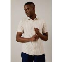 Burton Off White Shirt Mens Casual Shirts