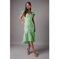 Coast Green Midi Dress Womens Occasion Dresses