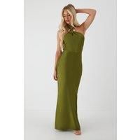 Misspap Green Maxi Dress Womens Occasion Dresses