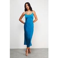 Warehouse Blue Dress Womens Occasion Dresses