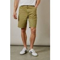 Mens Light Khaki Carpenter Shorts - Green - 32