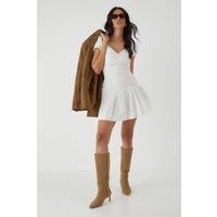 Misspap White Mini Dress Womens Casual Dresses