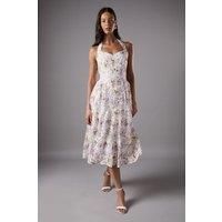 Coast White Midi Dress Womens Occasion Dresses