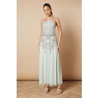 Oasis Sage Maxi Dress Womens Occasion Dresses