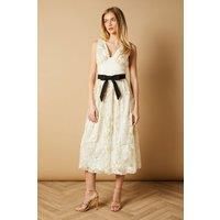 Oasis Ivory Midi Dress Womens Party Dresses