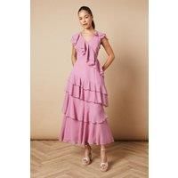 Oasis Pink Maxi Dress Womens Occasion Dresses