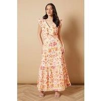 Oasis Multi Midi Dress Womens Daywear Dresses