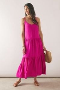 Wallis Plum Smock Dress Womens Daywear Dresses