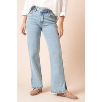 Dorothy Perkins Light Wash Straight Jeans Womens Daywear Jeans
