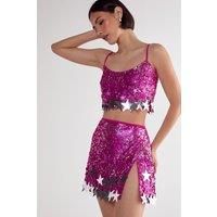 Nastygal Hot Pink Mini Skirt Womens Going Out Skirts