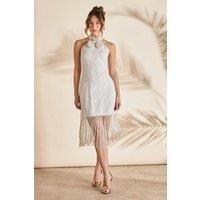 Coast White Mini Dress Womens Occasion Dresses