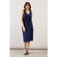 Wallis Navy Pencil Dress Womens Occasion Dresses