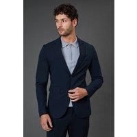Burton Navy Suit Jacket Mens Smart Suits