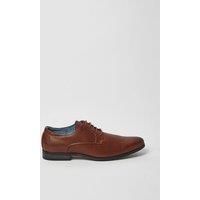 Dark Brown Formal Derby Shoes