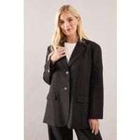 Wallis Black Blazer Womens Daywear Jackets & Coats