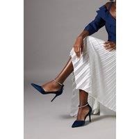 Coast Navy Court Shoes Womens Occasion Heels