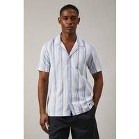 Maine Blue Shirt Mens Casual Shirts