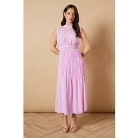 Oasis Peach Midi Dress Womens Occasion Dresses