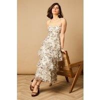 Oasis Mono Midaxi Dress Womens Occasion Dresses