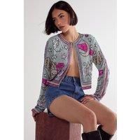 Celestial Placement Beaded Jacket