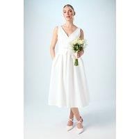 Coast Ivory A-Line Dress Womens Bridal Dresses