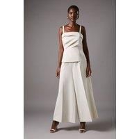 Coast Champagne Cropped Trousers Womens Occasion Trousers