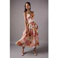 Coast Blush Fit & Flare Dress Womens Occasion Dresses