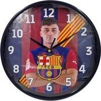 FC Barcelona Pedri Wall Clock / One Size Blue/Garnet TA12903