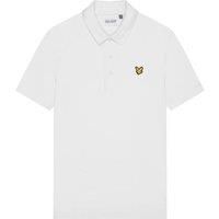 Lyle & Scott  LS195  men's Polo shirt in White