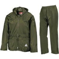 Result Mens Waterproof Jacket And Trousers Set / N/A N/A FK3231