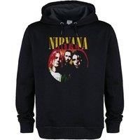Amplified  Circular Band Shot  women's Sweatshirt in Black