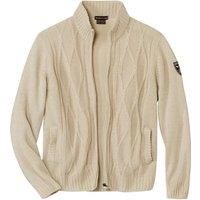 Atlas For Men Mens Mottled Cable Knit Jacket