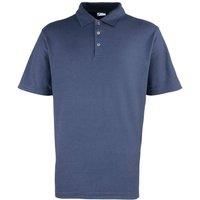 Premier Mens Pique Stud Front Polo Shirt / N/A N/A PC6876