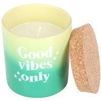 Something Different Good Vibes Only Bergamot & Mandarin / One Size Green/Yellow
