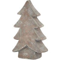 Hill Interiors Siena Christmas Tree / 24cm x 6cm x 14cm Brown HI5003