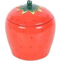 Something Different Tutti Frutti Strawberry Candle Jar / One Size Red/Green SD97