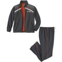Sporty Microfibre Elasticated Waist Tracksuit