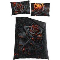 Spiral  Single HE3093  's Duvet cover in Black