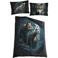 Spiral  Single HE3095  's Duvet cover in Black