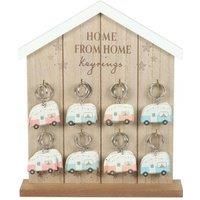 Something Different Home from Home Caravan Keyring Set (Pack / One Size Multicol