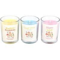 Something Different Funky Fungi Mushroom Votive Candles / One Size Multicoloured