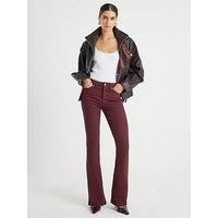 River Island Mid Rise Bootcut Jeans - Red