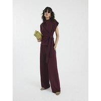 River Island High Waisted Wide Leg Joggers