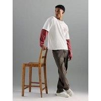 River Island Loose Fit Jeans - Brown