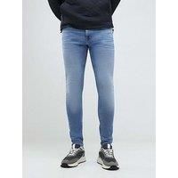 River Island Spray On Jeans - Blue