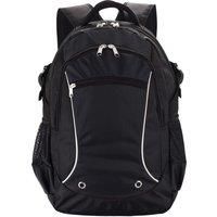 XD Collection Denver PVC Free Laptop Backpack / One Size Black XD890