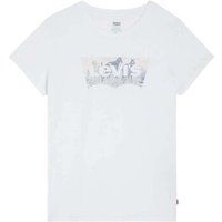Levis  The Perfect  women's T shirt in White