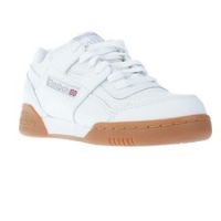 Reebok Womens/Ladies Grain Leather Workout Trainers / 3 UK White GT681