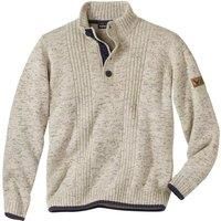 Highlands Trucker Mottled Funnel Neck Jumper