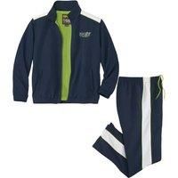 Atlas for Men Men's Sporty Microfibre Tracksuit in Navy | Size: 2XL